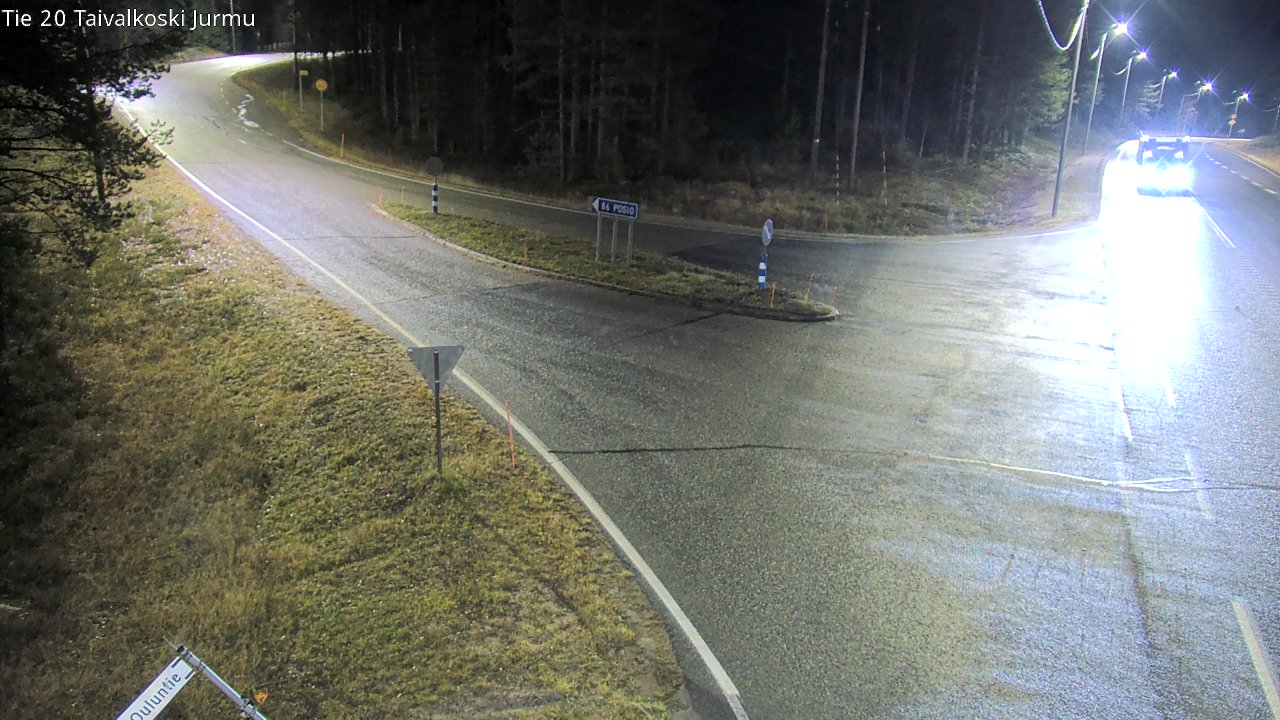 Kelikamerat Kuva Tie 20 Taivalkoski, Jurmu, Taivalkoski, Pohjois-Pohjanmaa