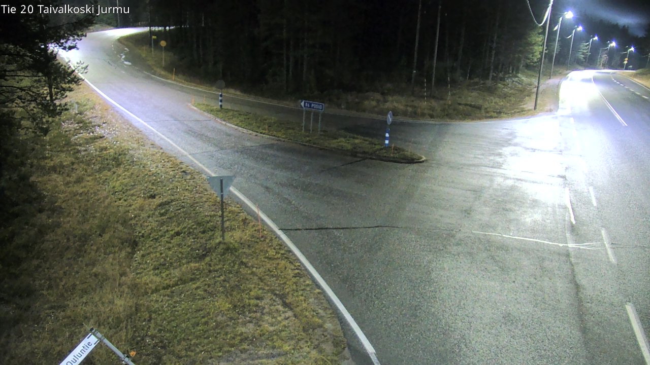 Kelikamerat Kuva Tie 20 Taivalkoski, Jurmu, Taivalkoski, Pohjois-Pohjanmaa