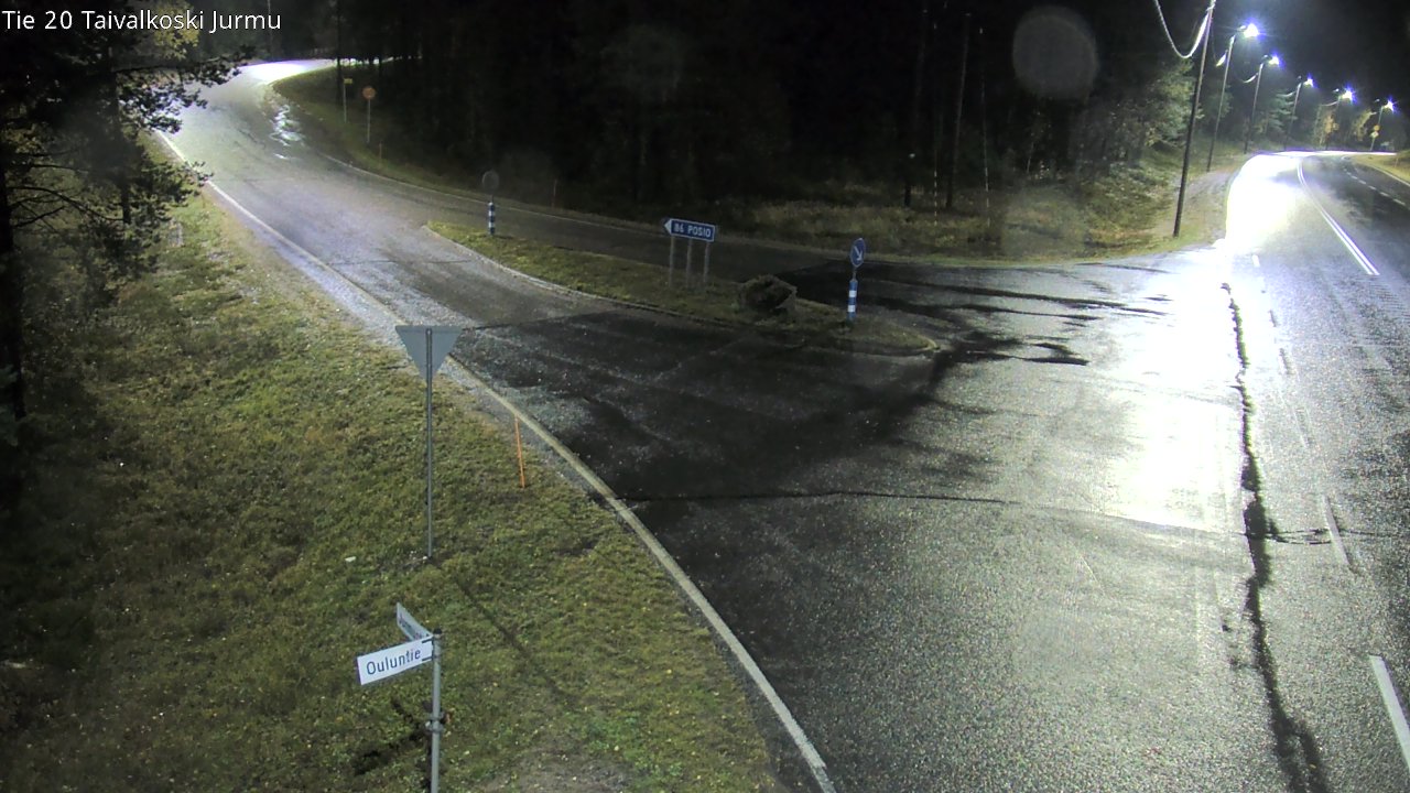 Kelikamerat Kuva Tie 20 Taivalkoski, Jurmu, Taivalkoski, Pohjois-Pohjanmaa