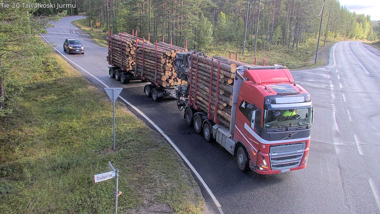 Kelikamerat Kuva Tie 20 Taivalkoski, Jurmu, Taivalkoski, Pohjois-Pohjanmaa