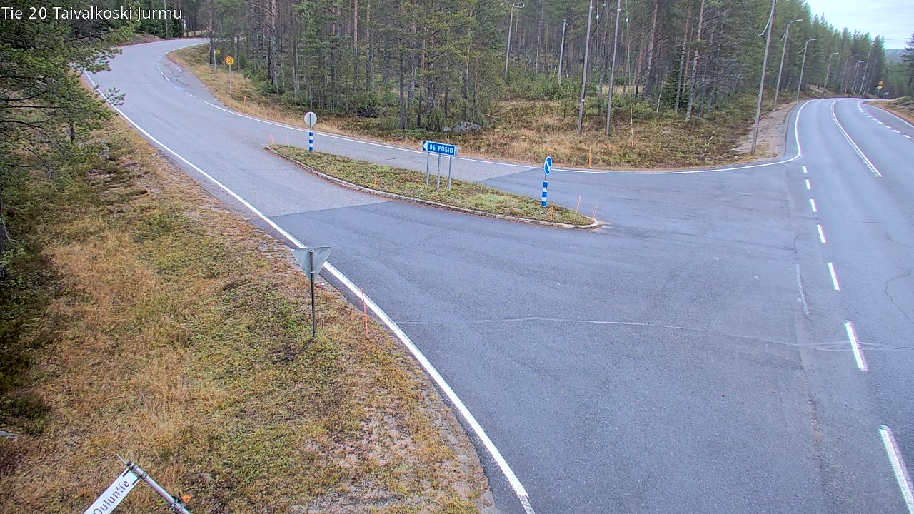 Kelikamerat Kuva Tie 20 Taivalkoski, Jurmu, Taivalkoski, Pohjois-Pohjanmaa