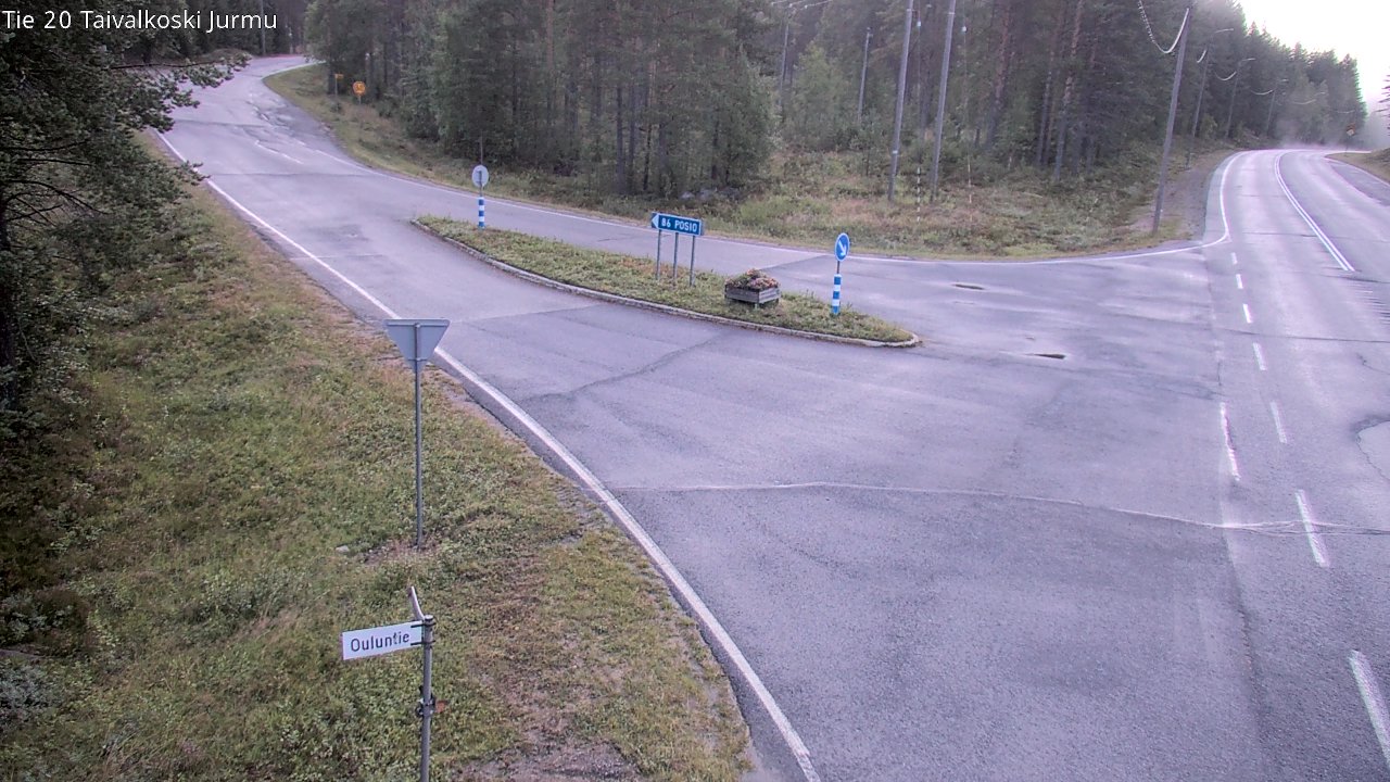 Kelikamerat Kuva Tie 20 Taivalkoski, Jurmu, Taivalkoski, Pohjois-Pohjanmaa