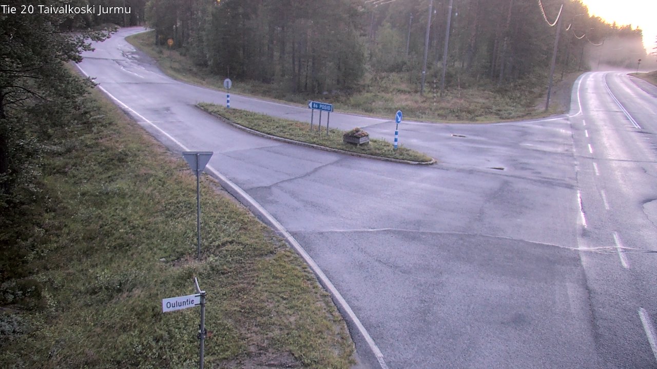 Kelikamerat Kuva Tie 20 Taivalkoski, Jurmu, Taivalkoski, Pohjois-Pohjanmaa
