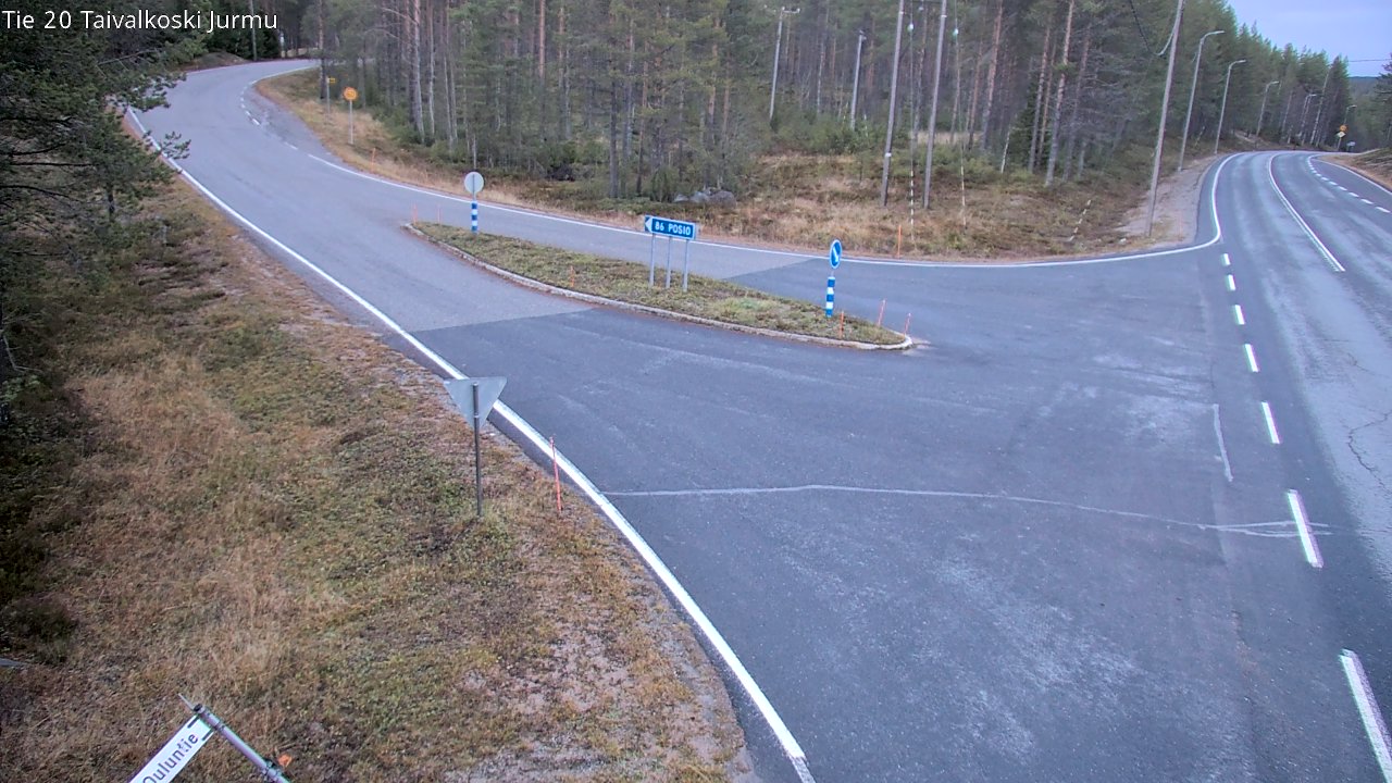 Kelikamerat Kuva Tie 20 Taivalkoski, Jurmu, Taivalkoski, Pohjois-Pohjanmaa