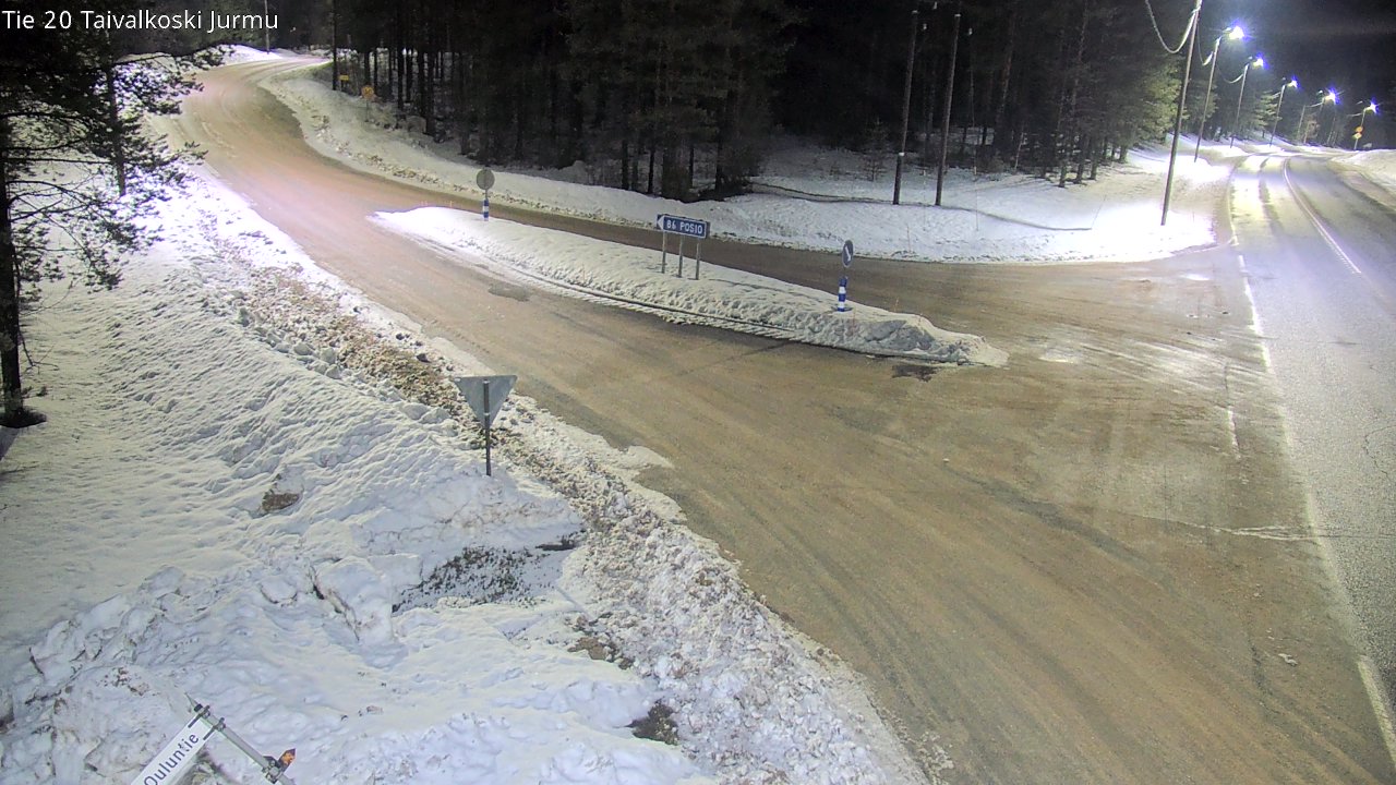 Kelikamerat Kuva Tie 20 Taivalkoski, Jurmu, Taivalkoski, Pohjois-Pohjanmaa