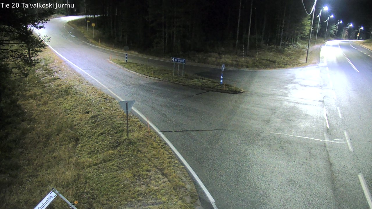 Kelikamerat Kuva Tie 20 Taivalkoski, Jurmu, Taivalkoski, Pohjois-Pohjanmaa