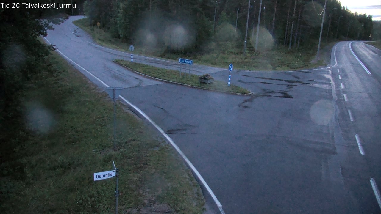 Kelikamerat Kuva Tie 20 Taivalkoski, Jurmu, Taivalkoski, Pohjois-Pohjanmaa