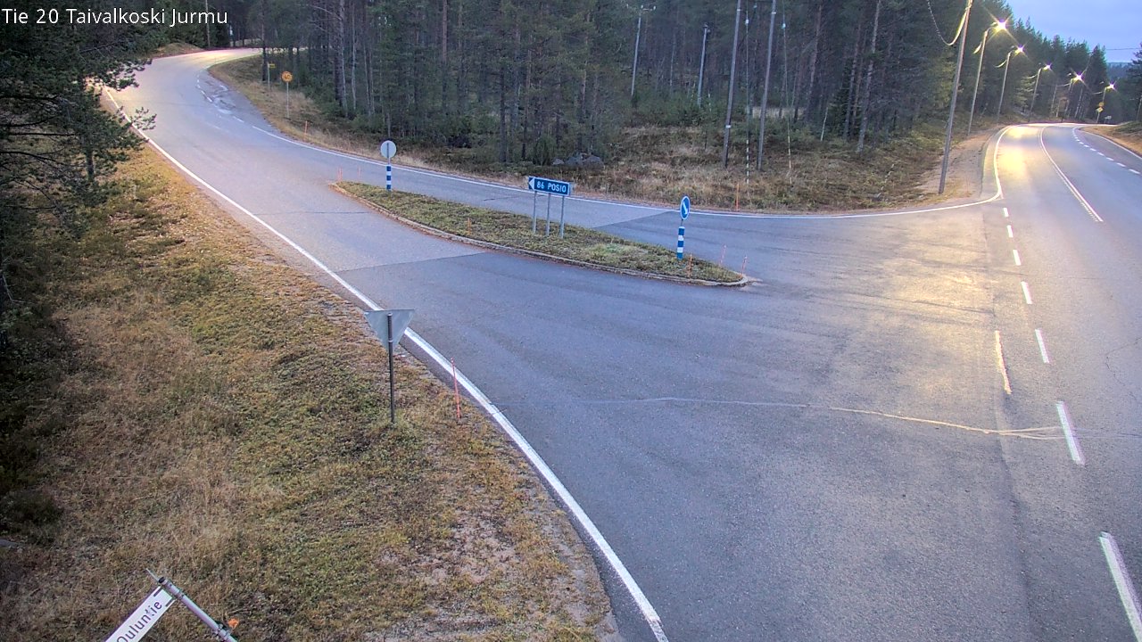 Kelikamerat Kuva Tie 20 Taivalkoski, Jurmu, Taivalkoski, Pohjois-Pohjanmaa