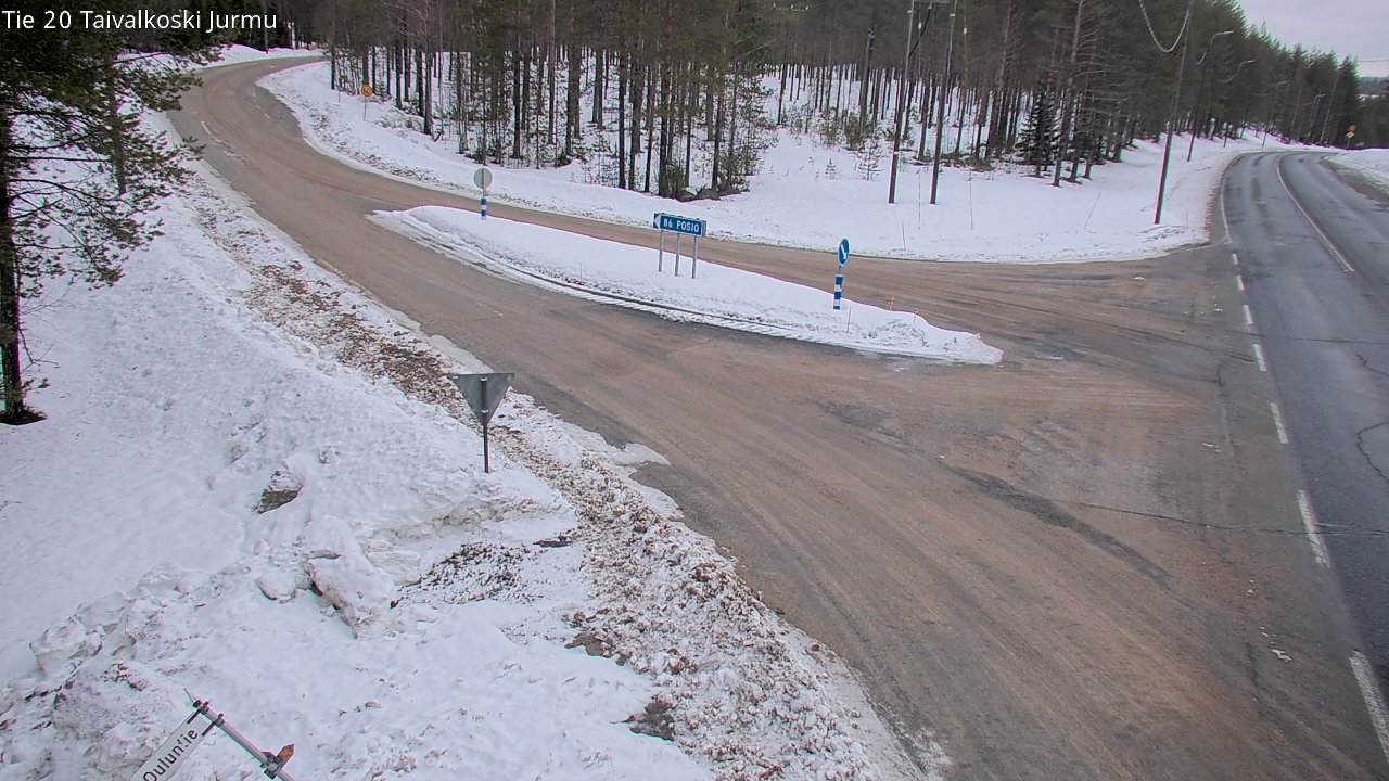 Kelikamerat Kuva Tie 20 Taivalkoski, Jurmu, Taivalkoski, Pohjois-Pohjanmaa