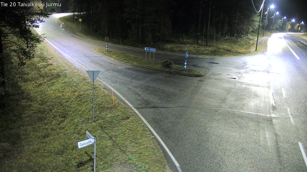 Kelikamerat Kuva Tie 20 Taivalkoski, Jurmu, Taivalkoski, Pohjois-Pohjanmaa