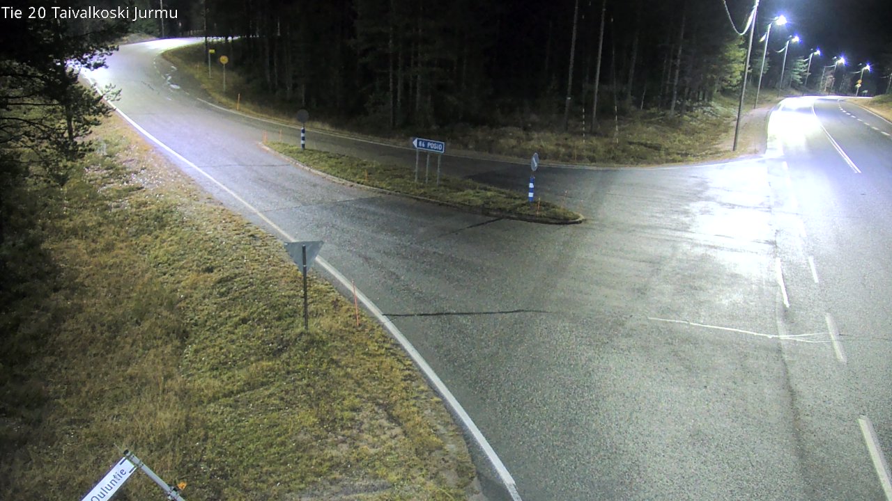 Kelikamerat Kuva Tie 20 Taivalkoski, Jurmu, Taivalkoski, Pohjois-Pohjanmaa