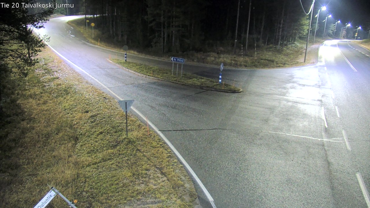 Kelikamerat Kuva Tie 20 Taivalkoski, Jurmu, Taivalkoski, Pohjois-Pohjanmaa