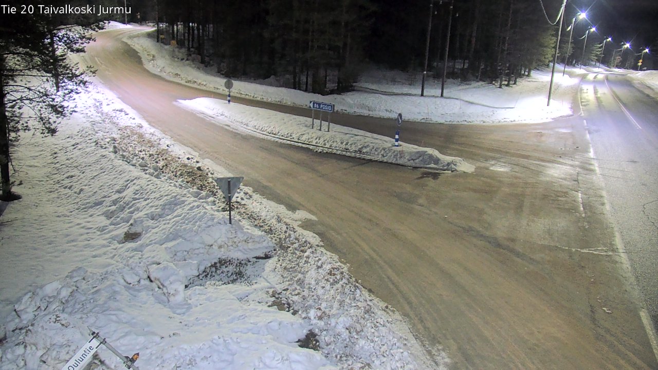 Kelikamerat Kuva Tie 20 Taivalkoski, Jurmu, Taivalkoski, Pohjois-Pohjanmaa