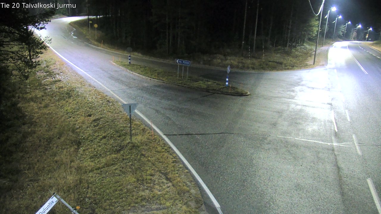 Kelikamerat Kuva Tie 20 Taivalkoski, Jurmu, Taivalkoski, Pohjois-Pohjanmaa