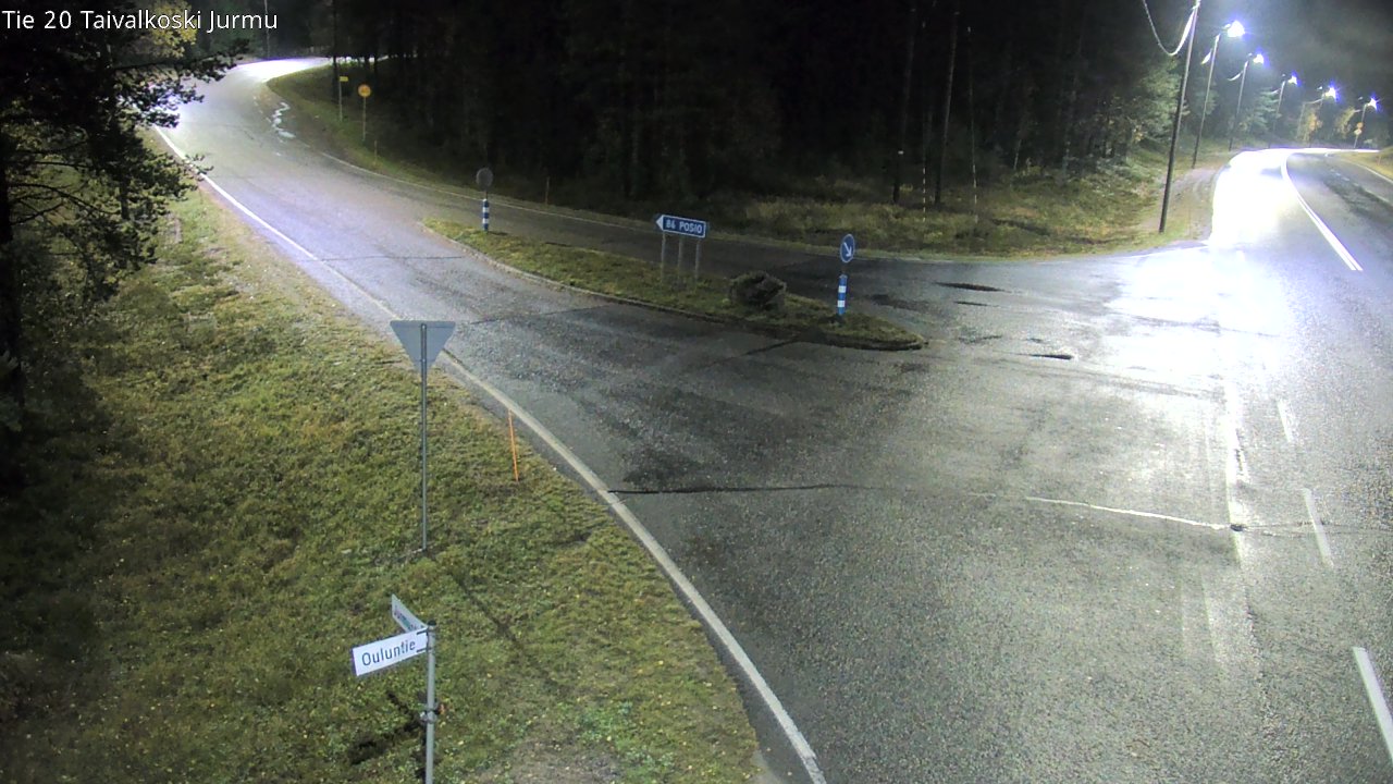 Kelikamerat Kuva Tie 20 Taivalkoski, Jurmu, Taivalkoski, Pohjois-Pohjanmaa