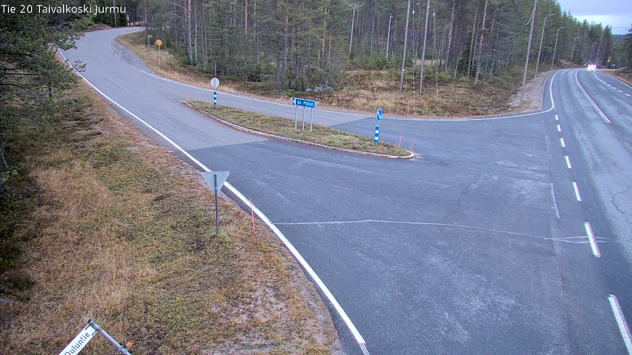 Kelikamerat Kuva Tie 20 Taivalkoski, Jurmu, Taivalkoski, Pohjois-Pohjanmaa