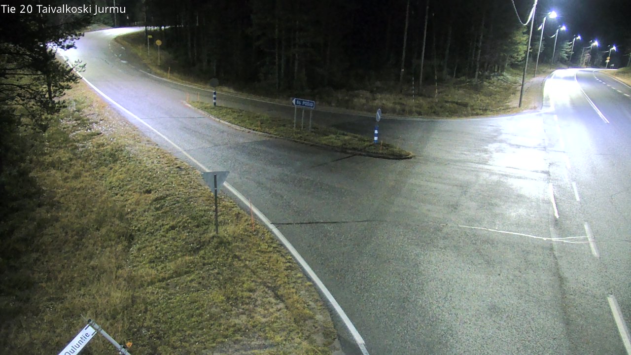 Kelikamerat Kuva Tie 20 Taivalkoski, Jurmu, Taivalkoski, Pohjois-Pohjanmaa