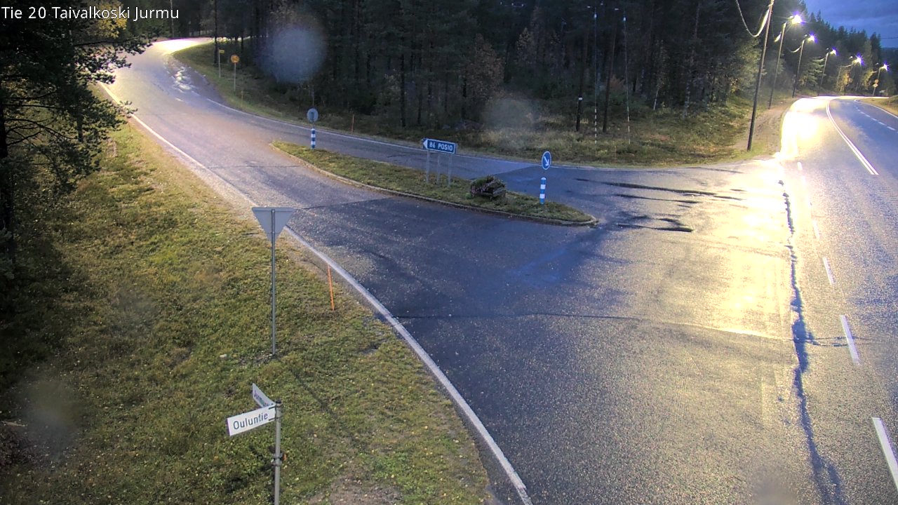 Kelikamerat Kuva Tie 20 Taivalkoski, Jurmu, Taivalkoski, Pohjois-Pohjanmaa