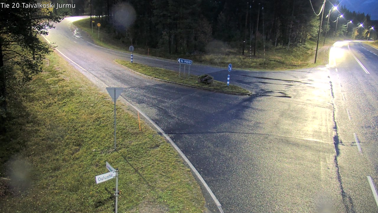 Kelikamerat Kuva Tie 20 Taivalkoski, Jurmu, Taivalkoski, Pohjois-Pohjanmaa