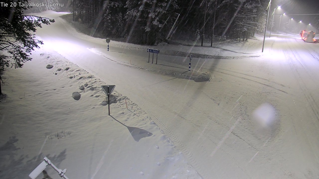 Kelikamerat Kuva Tie 20 Taivalkoski, Jurmu, Taivalkoski, Pohjois-Pohjanmaa