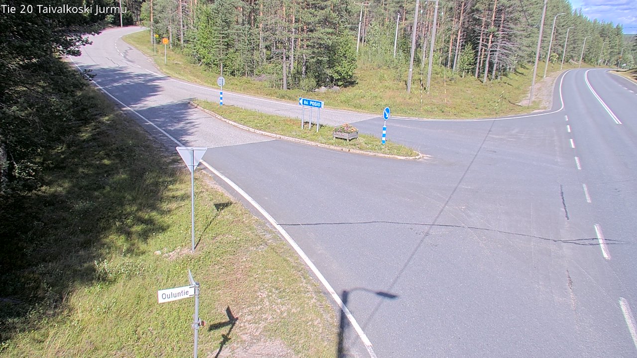 Kelikamerat Kuva Tie 20 Taivalkoski, Jurmu, Taivalkoski, Pohjois-Pohjanmaa