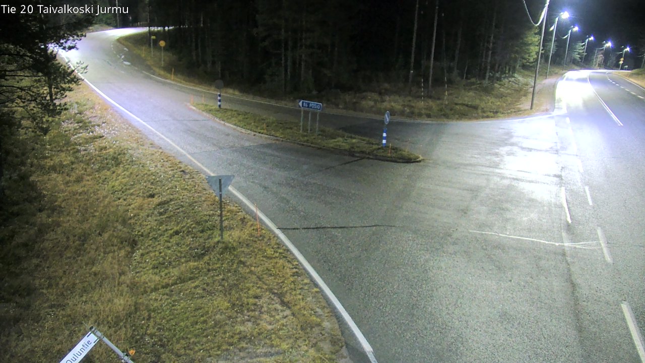 Kelikamerat Kuva Tie 20 Taivalkoski, Jurmu, Taivalkoski, Pohjois-Pohjanmaa