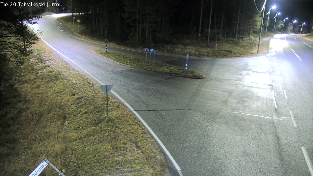 Kelikamerat Kuva Tie 20 Taivalkoski, Jurmu, Taivalkoski, Pohjois-Pohjanmaa