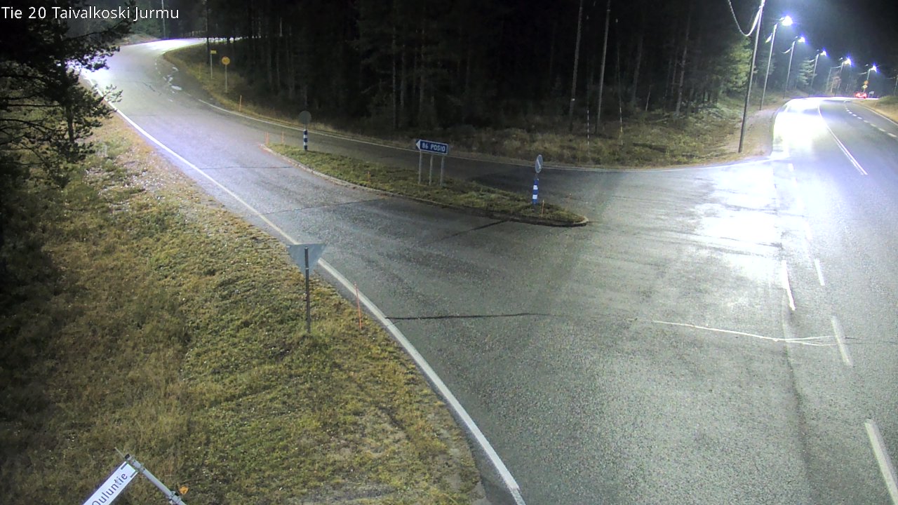 Kelikamerat Kuva Tie 20 Taivalkoski, Jurmu, Taivalkoski, Pohjois-Pohjanmaa