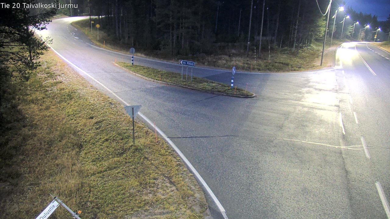 Kelikamerat Kuva Tie 20 Taivalkoski, Jurmu, Taivalkoski, Pohjois-Pohjanmaa