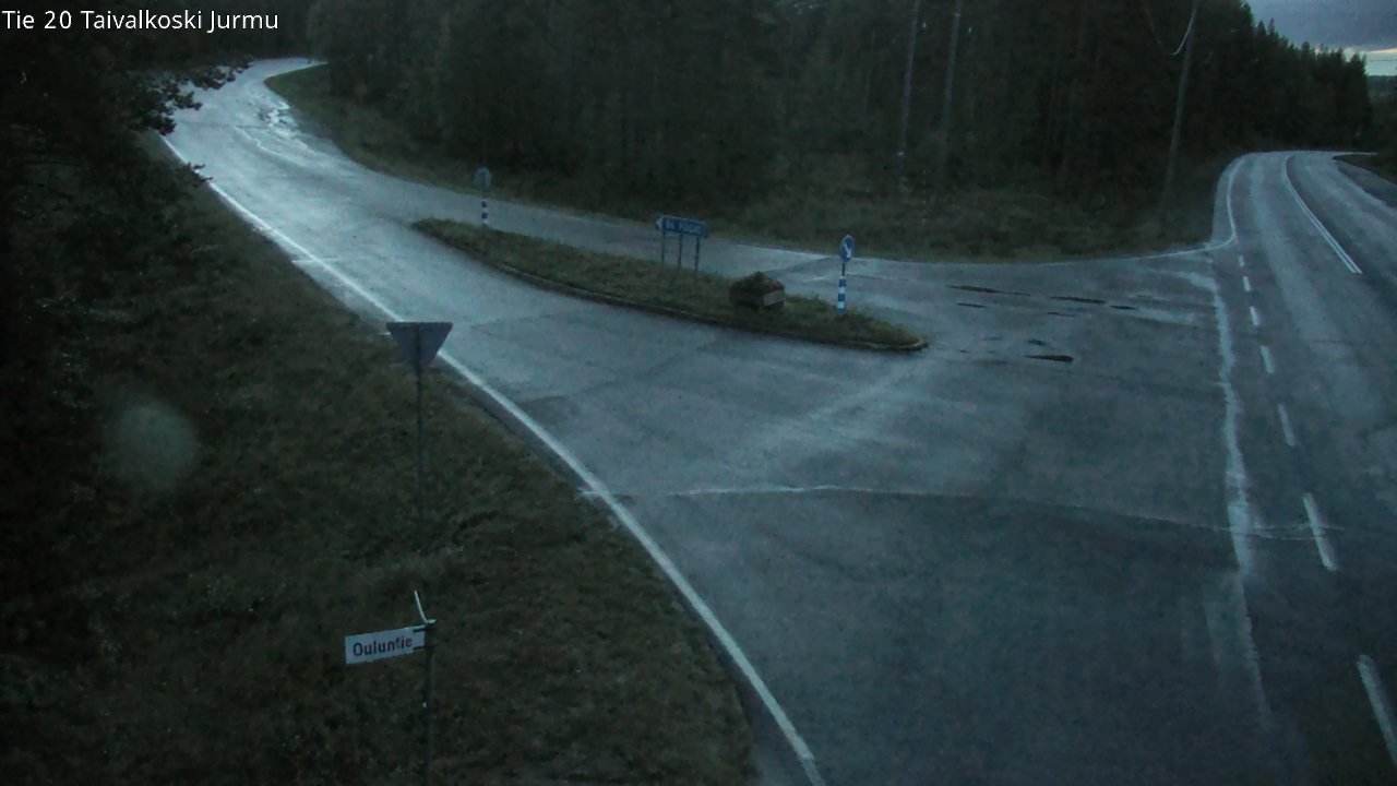 Kelikamerat Kuva Tie 20 Taivalkoski, Jurmu, Taivalkoski, Pohjois-Pohjanmaa