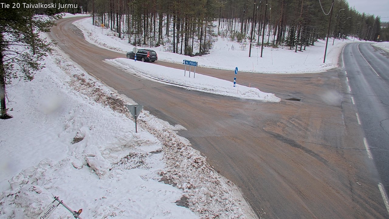 Kelikamerat Kuva Tie 20 Taivalkoski, Jurmu, Taivalkoski, Pohjois-Pohjanmaa