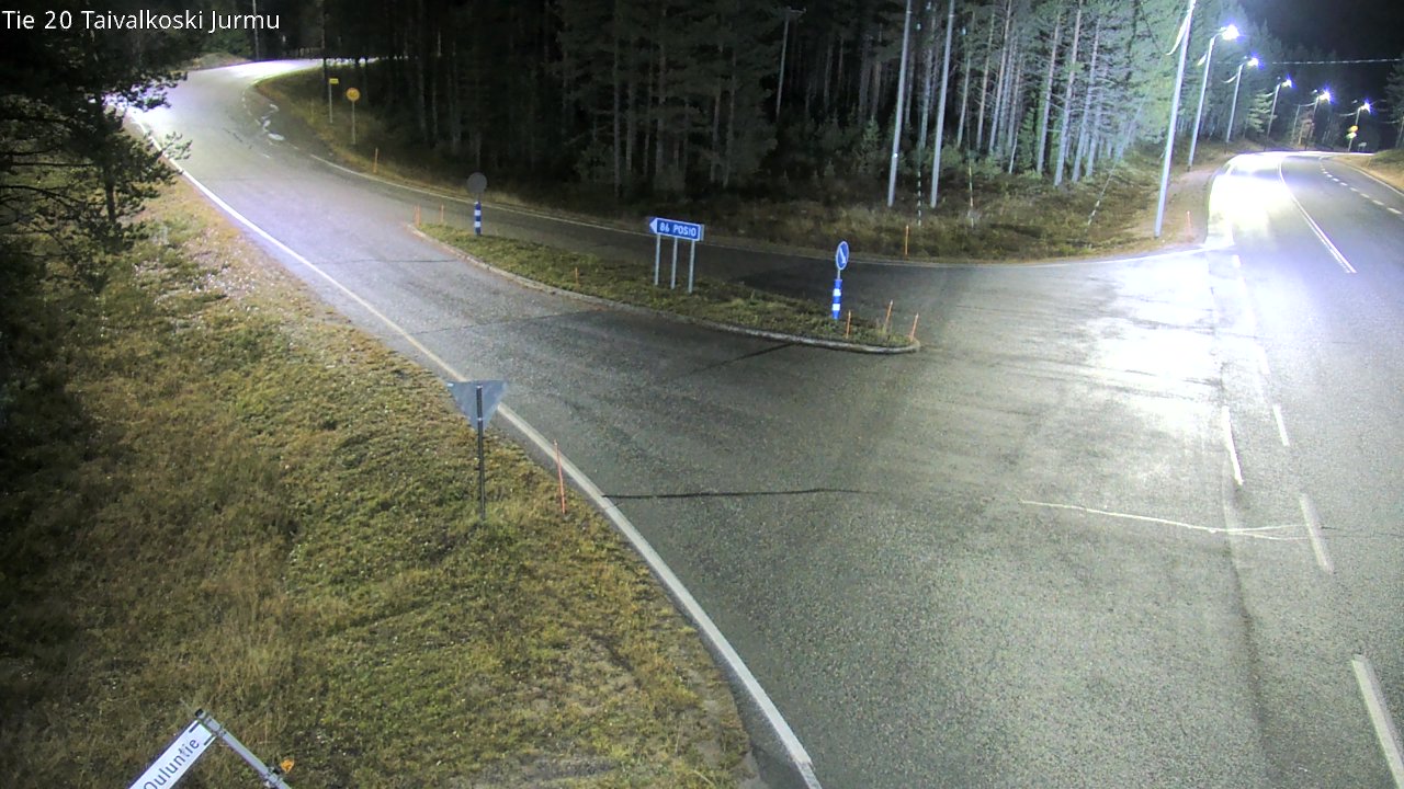 Kelikamerat Kuva Tie 20 Taivalkoski, Jurmu, Taivalkoski, Pohjois-Pohjanmaa