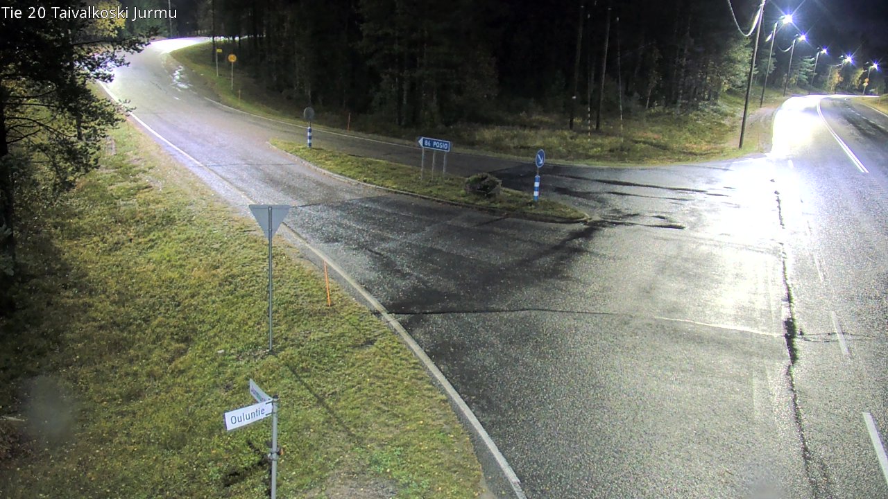 Kelikamerat Kuva Tie 20 Taivalkoski, Jurmu, Taivalkoski, Pohjois-Pohjanmaa