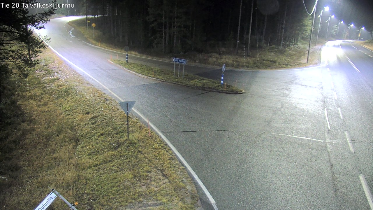 Kelikamerat Kuva Tie 20 Taivalkoski, Jurmu, Taivalkoski, Pohjois-Pohjanmaa