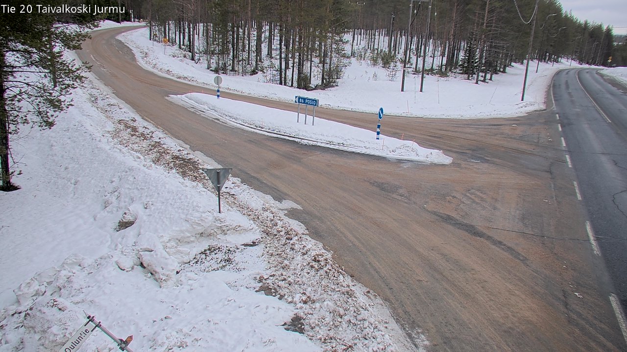 Kelikamerat Kuva Tie 20 Taivalkoski, Jurmu, Taivalkoski, Pohjois-Pohjanmaa