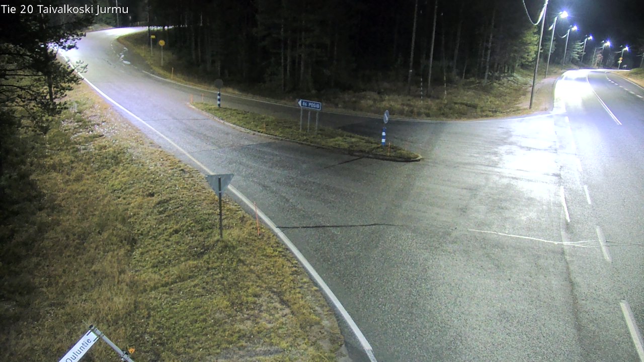 Kelikamerat Kuva Tie 20 Taivalkoski, Jurmu, Taivalkoski, Pohjois-Pohjanmaa