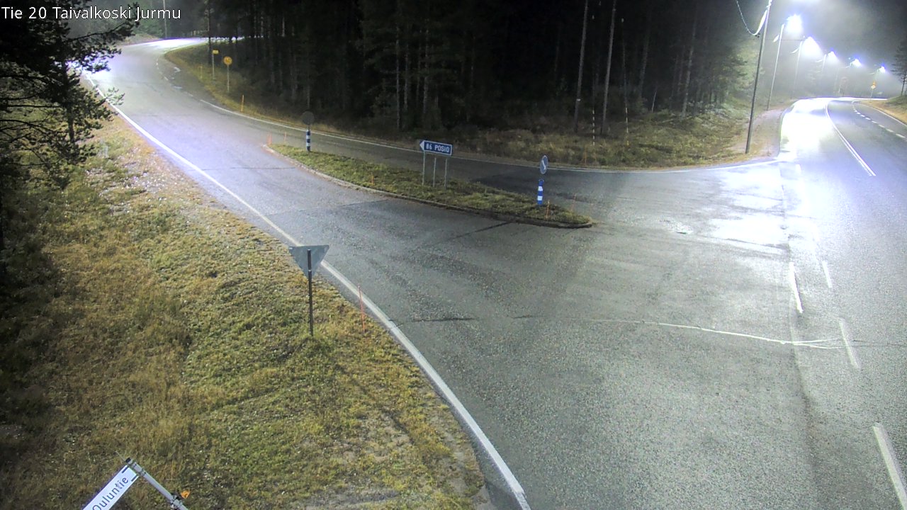 Kelikamerat Kuva Tie 20 Taivalkoski, Jurmu, Taivalkoski, Pohjois-Pohjanmaa