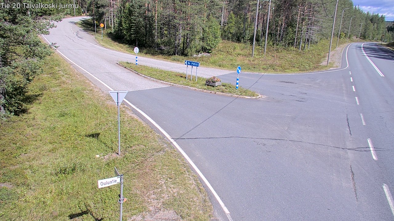 Kelikamerat Kuva Tie 20 Taivalkoski, Jurmu, Taivalkoski, Pohjois-Pohjanmaa