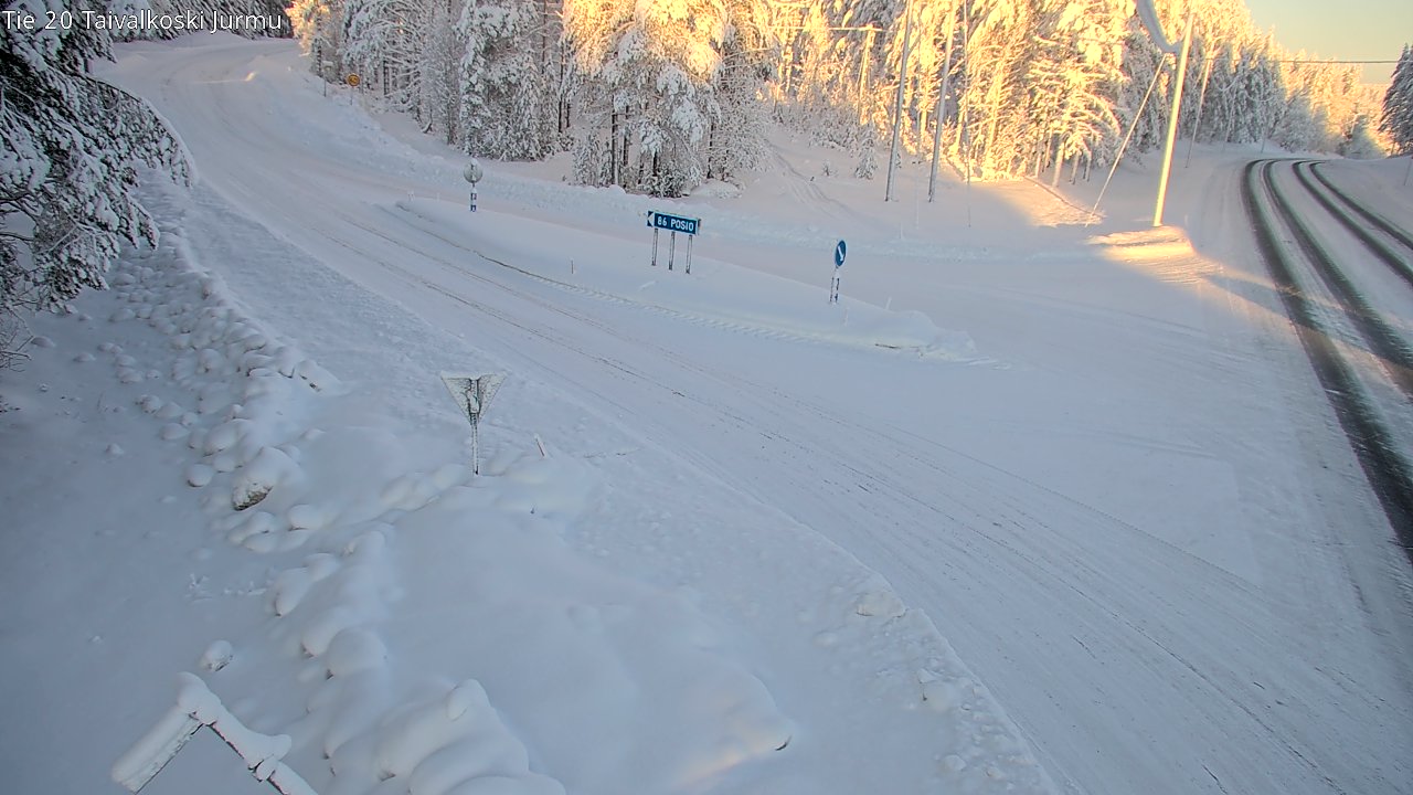 Kelikamerat Kuva Tie 20 Taivalkoski, Jurmu, Taivalkoski, Pohjois-Pohjanmaa