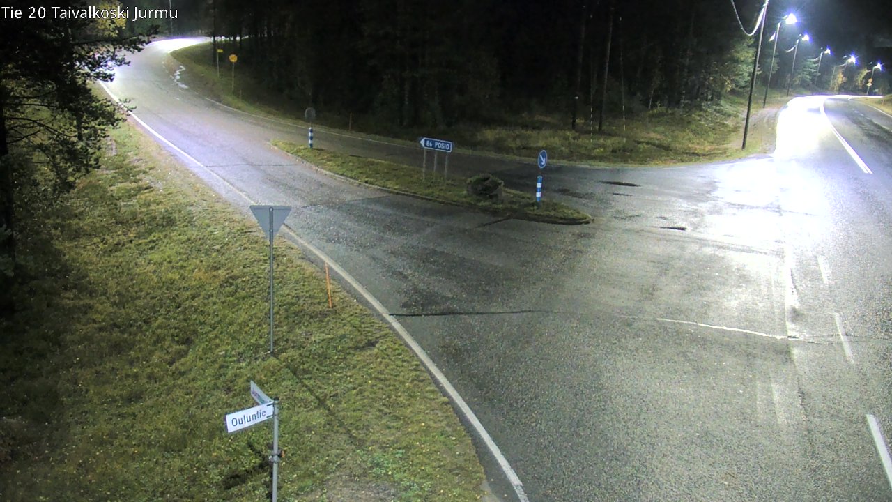 Kelikamerat Kuva Tie 20 Taivalkoski, Jurmu, Taivalkoski, Pohjois-Pohjanmaa