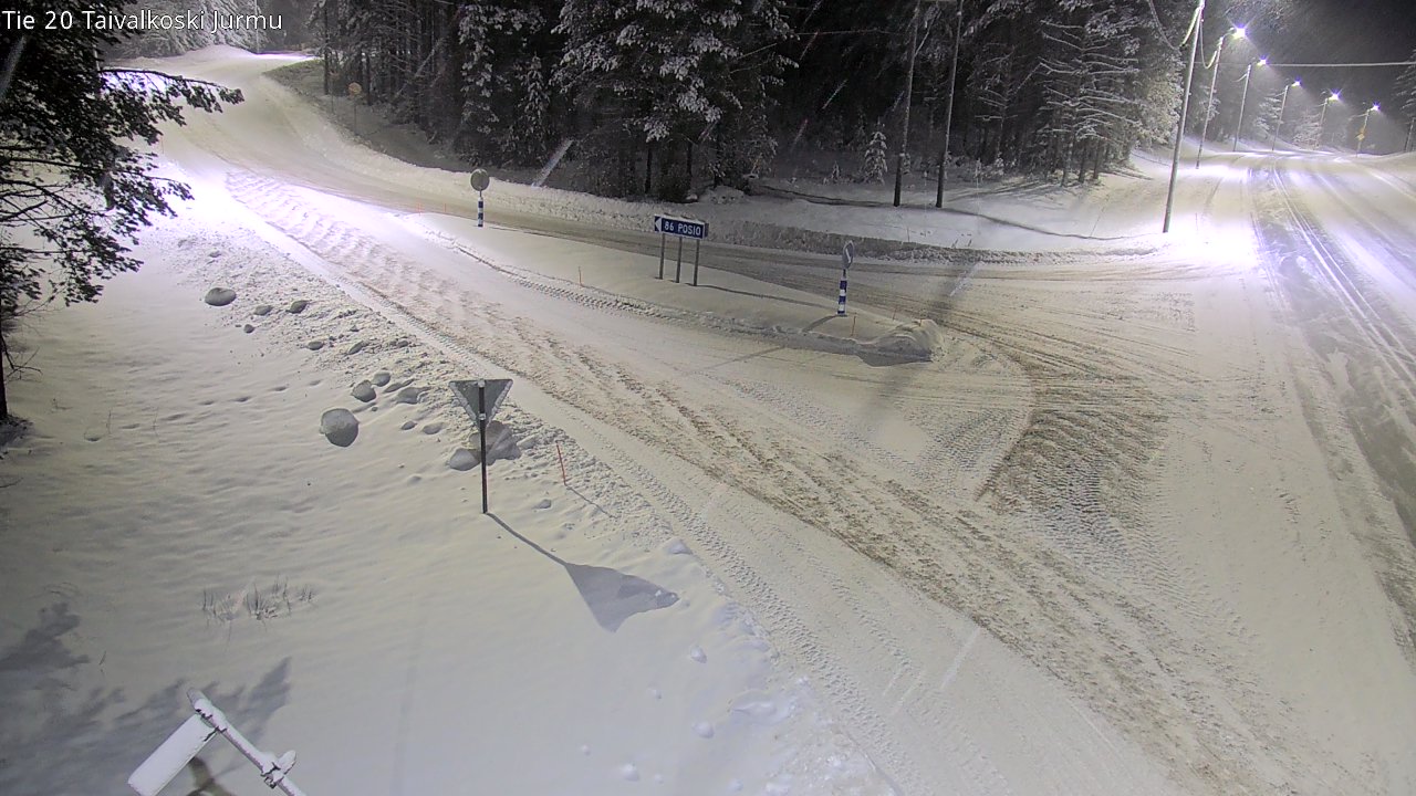 Kelikamerat Kuva Tie 20 Taivalkoski, Jurmu, Taivalkoski, Pohjois-Pohjanmaa