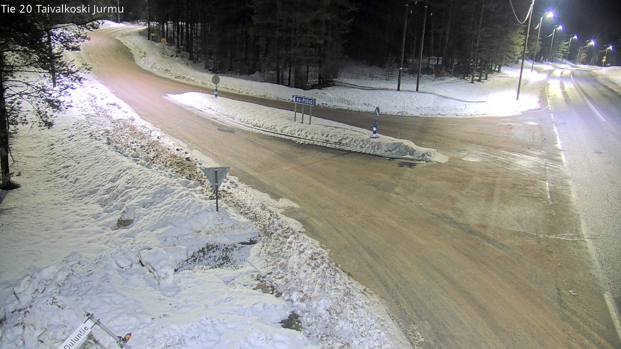 Kelikamerat Kuva Tie 20 Taivalkoski, Jurmu, Taivalkoski, Pohjois-Pohjanmaa