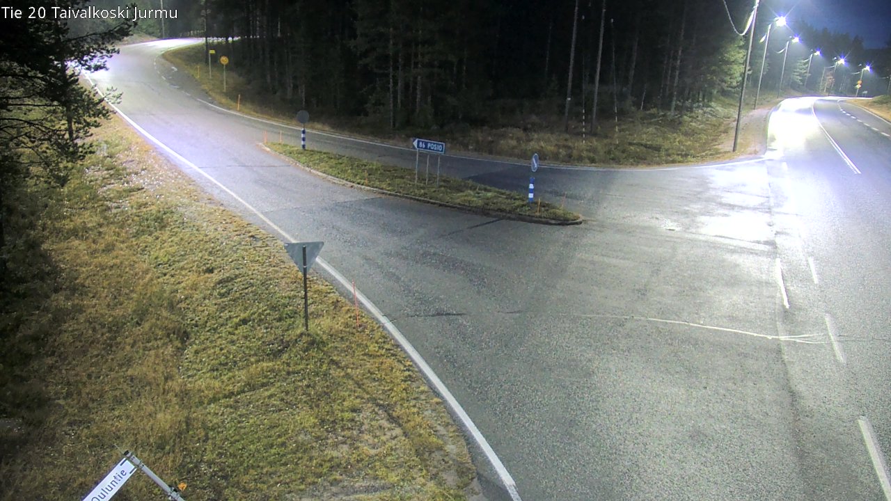 Kelikamerat Kuva Tie 20 Taivalkoski, Jurmu, Taivalkoski, Pohjois-Pohjanmaa