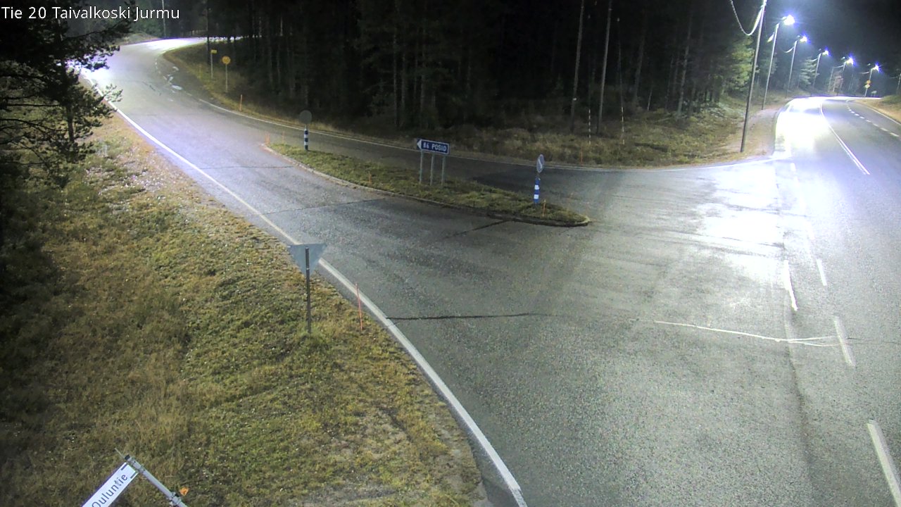 Kelikamerat Kuva Tie 20 Taivalkoski, Jurmu, Taivalkoski, Pohjois-Pohjanmaa