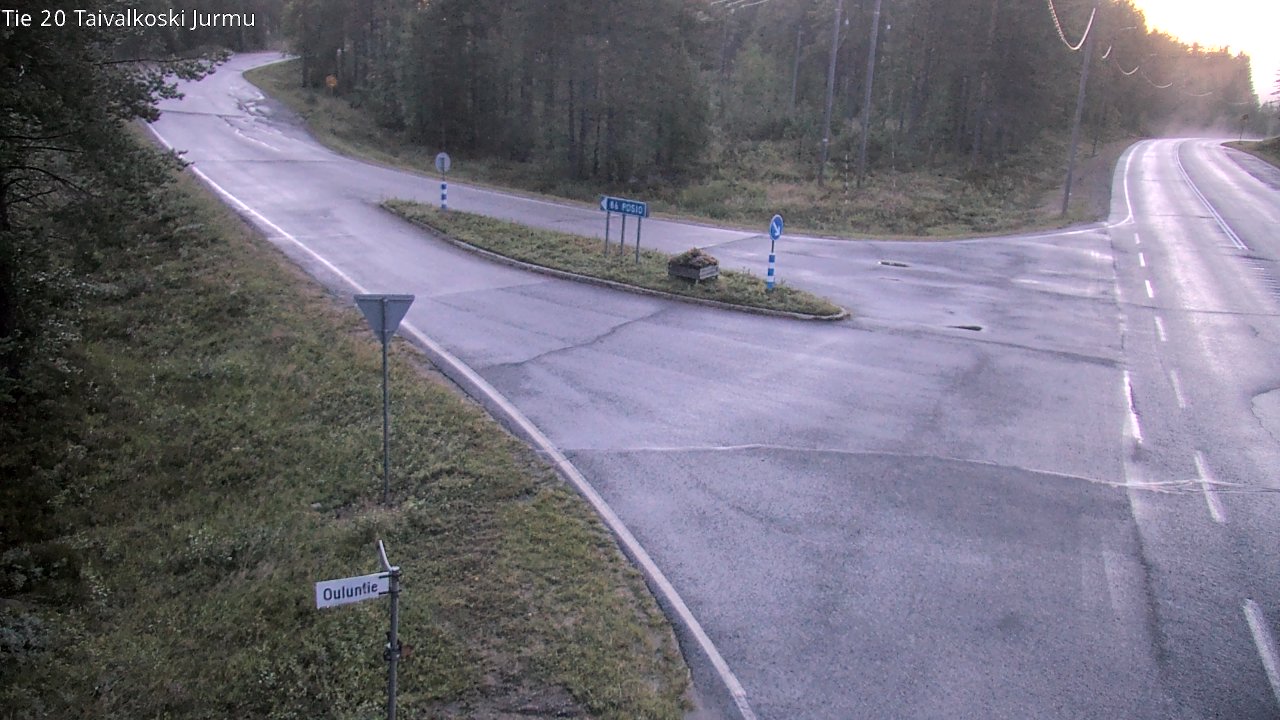 Kelikamerat Kuva Tie 20 Taivalkoski, Jurmu, Taivalkoski, Pohjois-Pohjanmaa