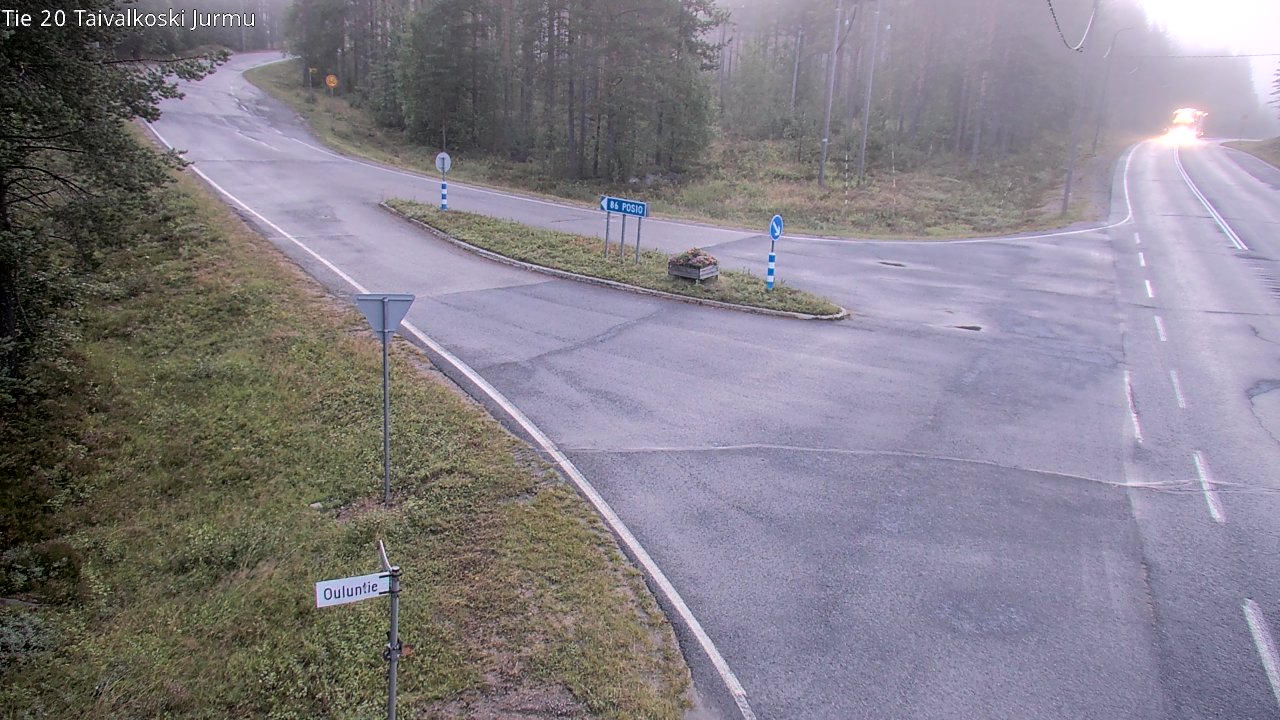 Kelikamerat Kuva Tie 20 Taivalkoski, Jurmu, Taivalkoski, Pohjois-Pohjanmaa