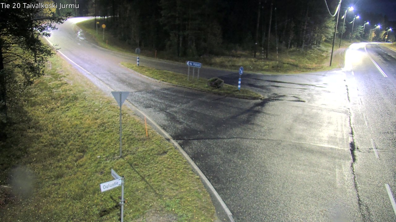 Kelikamerat Kuva Tie 20 Taivalkoski, Jurmu, Taivalkoski, Pohjois-Pohjanmaa