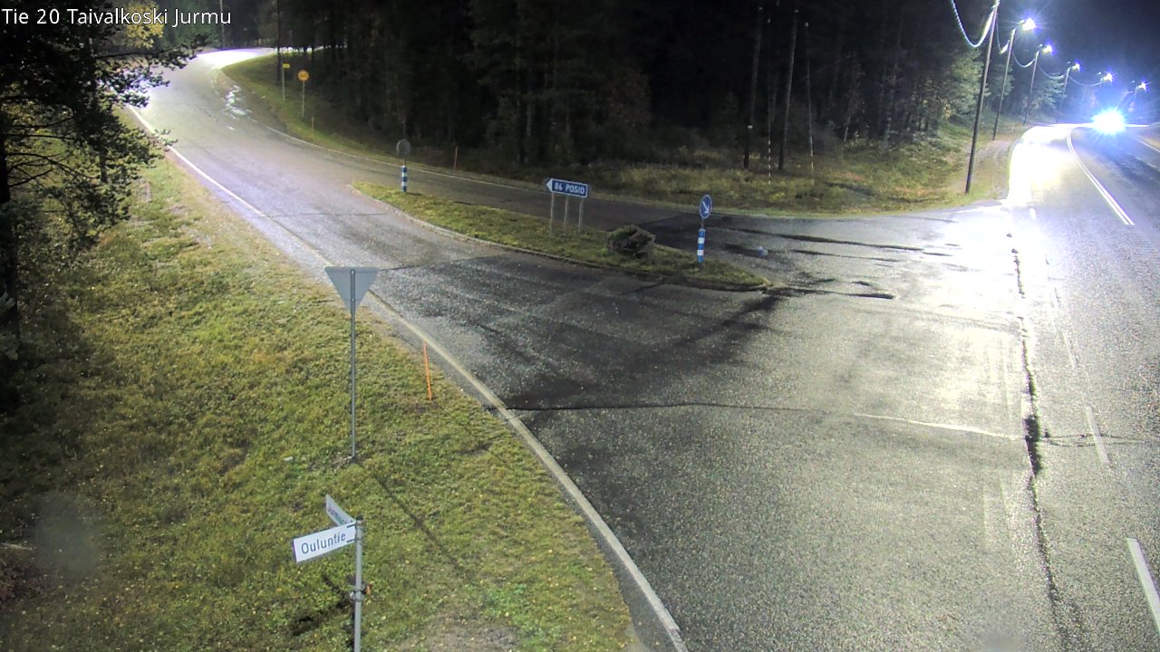 Kelikamerat Kuva Tie 20 Taivalkoski, Jurmu, Taivalkoski, Pohjois-Pohjanmaa