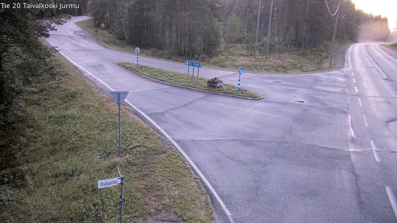 Kelikamerat Kuva Tie 20 Taivalkoski, Jurmu, Taivalkoski, Pohjois-Pohjanmaa