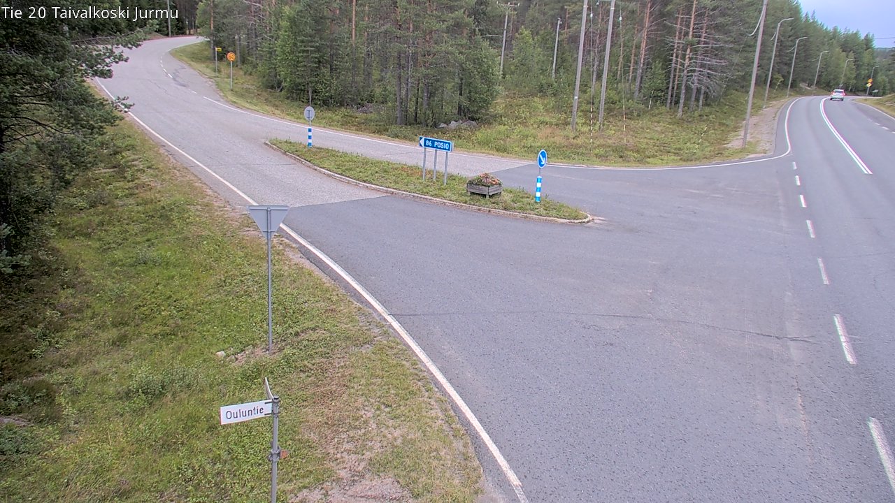 Kelikamerat Kuva Tie 20 Taivalkoski, Jurmu, Taivalkoski, Pohjois-Pohjanmaa